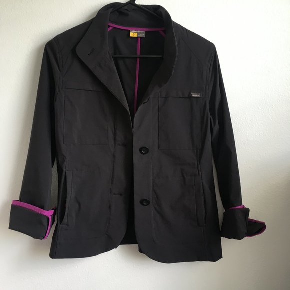 Eddie Bauer Travel Blazer, Size 4/S - Picture 1 of 7